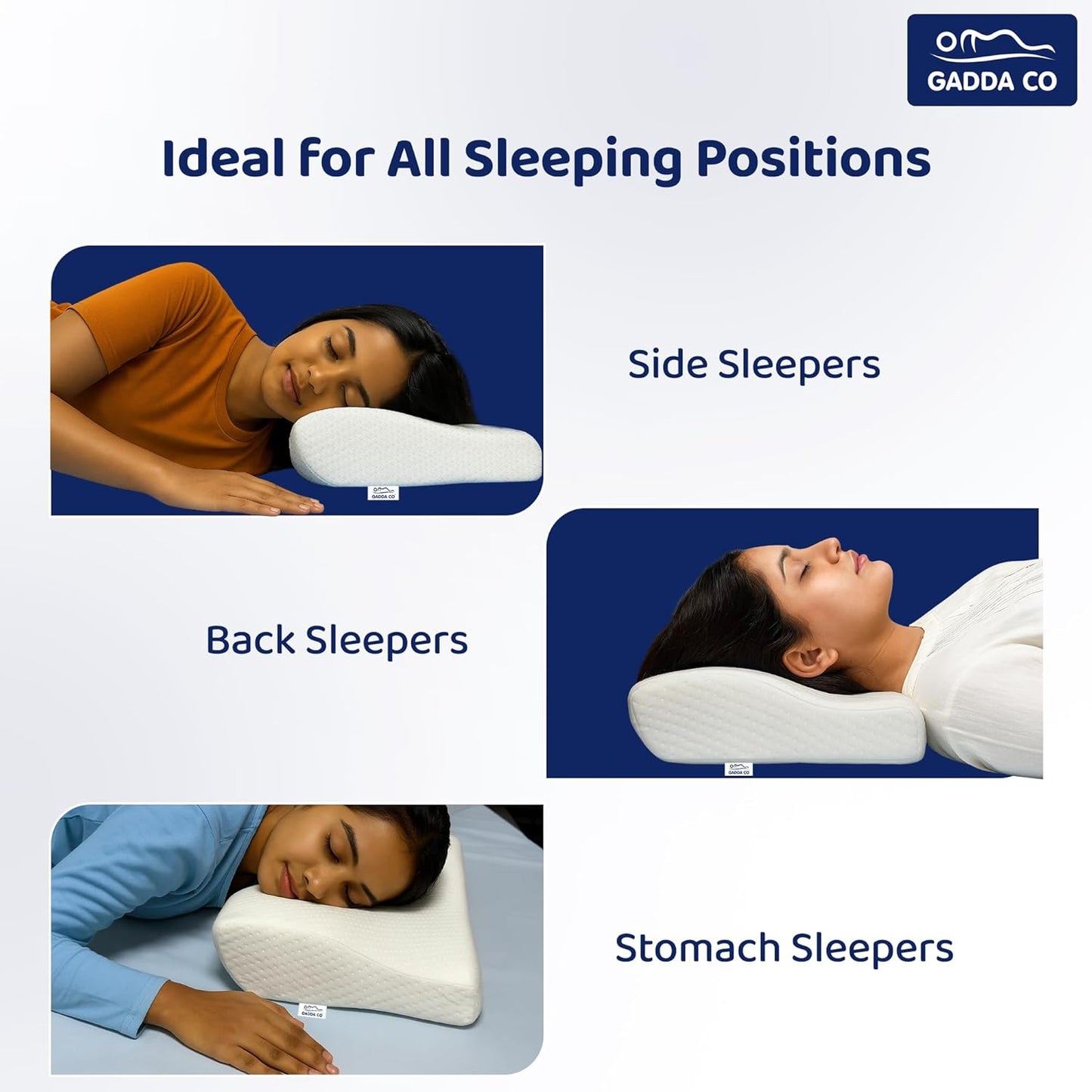 Foam Pillow for Neck Pain Relief